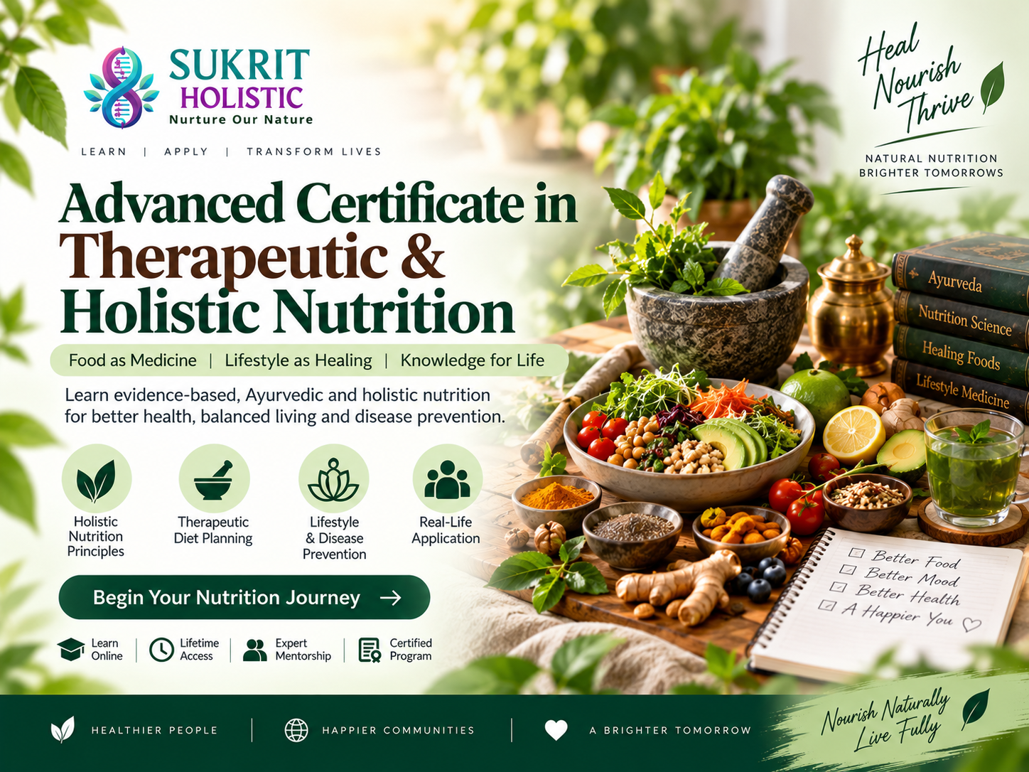 Therapeutic & Holistic Nutrition