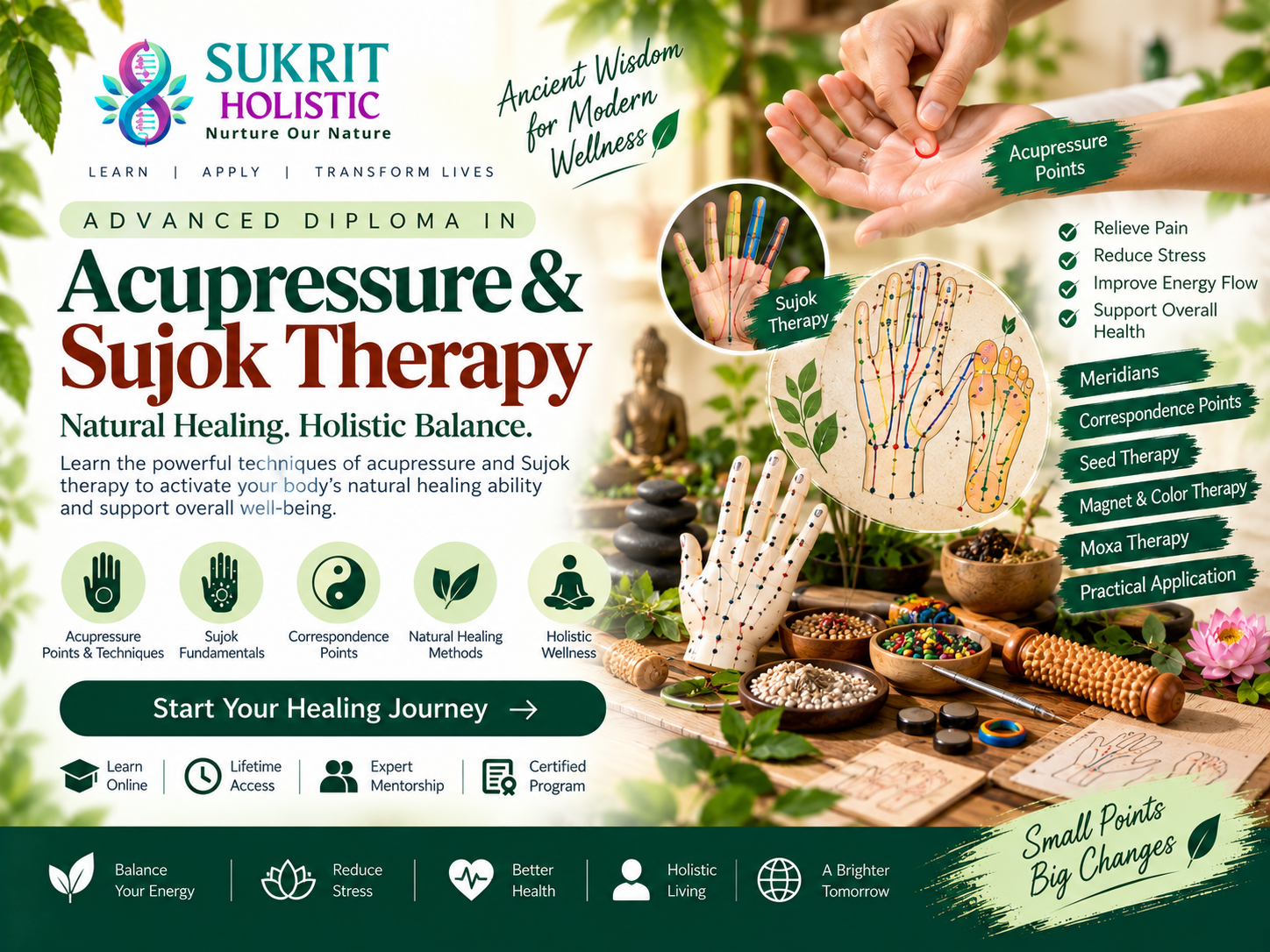 Acupressure & Sujok Therapy